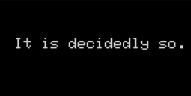 Arduboy Magic 8 Ball Decided?