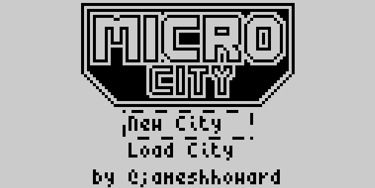 Arduboy Micro City