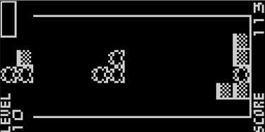Arduboy Stairs Sweep Blocks Falling
