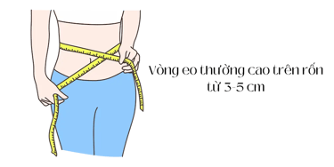 cách đo vòng eo chuẩn