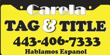 Carela Tag and Title Logo