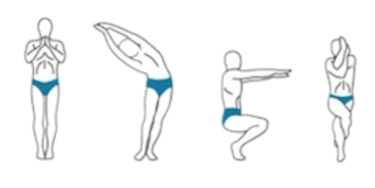 The Warm Up section of the 90min class