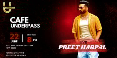 Preet Harpal Live at Cafe Underpass