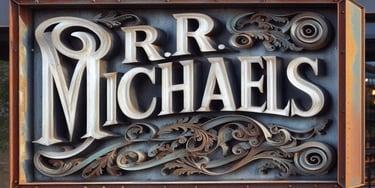 R. R. Michaels Storefront Sign