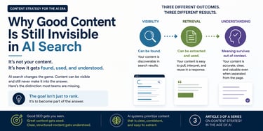 Why Good Content Is Still Invisible in AI Search