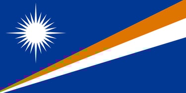 Flag of the Marshall Islands.