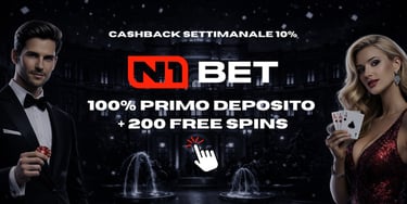 N1Bet Banner offerta di benvenuto