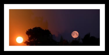 '4:40 AM' Original composited photograph by Mark D. Exon