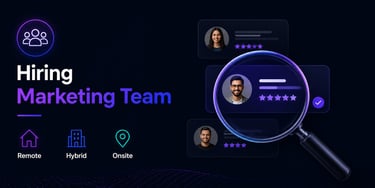 hire marketing team