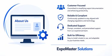 about expomaster software for exports