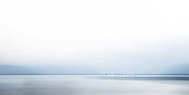 minimalisme,  horizon, high key, brume; lac de come