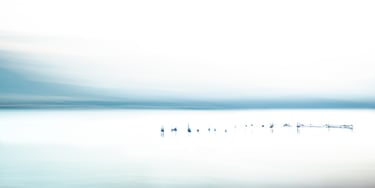 minimalisme,  horizon, high key, brume; lac de come