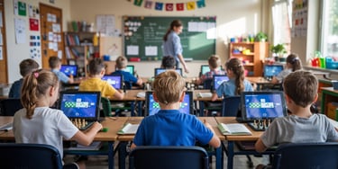 échecs à l'école avec tablettes
