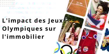 Banniére Jeux Olympiques et Immobilier