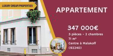 appartement à vendre à malakoff