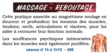 massage reboutage