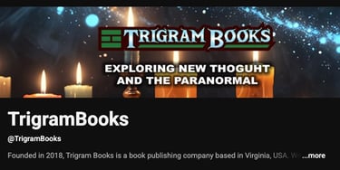 Trigram Books YouTube channel cover image