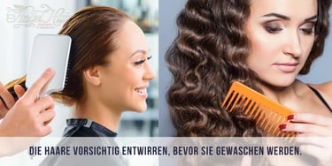 extensions richtig kämmen