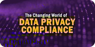 a purple background with the words data privacy and data privacy