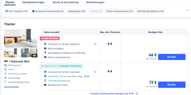 Trip.com Deal Städtereise nach Wien