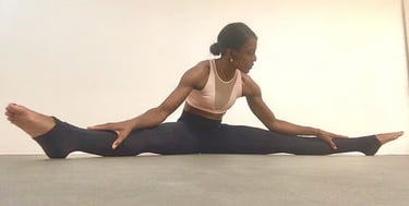 femme yoga
