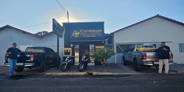 Fachada Escritório, corretores.