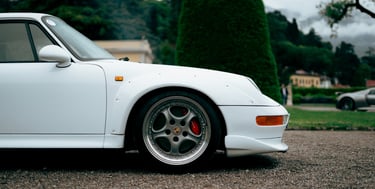 classic porsche at exclusive event