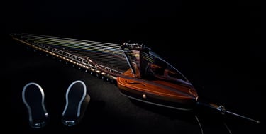chromatic kora with pedals