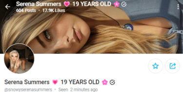 Serena Summers OnlyFans