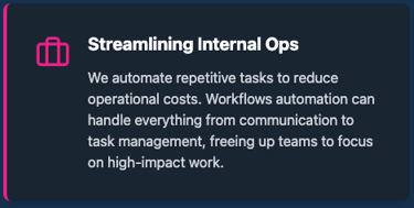 Reduce operational costs. Workflows automation handles everything from communication to tasks