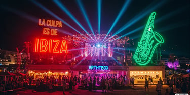 canción LA CULPA ES DE IBIZA, dance, ibizasong, dancemusic. VRTHTHBOX
