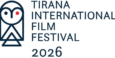 Logo of Tirana International Film Festival, partner of Take One Academy