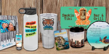 Custom imprinted gifts for all occasions.