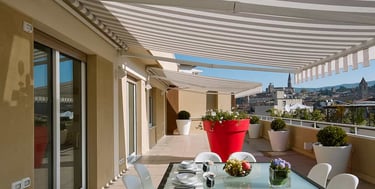 Tende da sole a bracci su misura lome serramenti