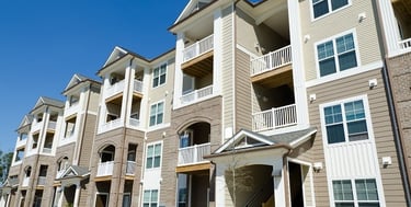 Clean Apartment Building