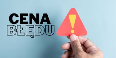 cena błędu