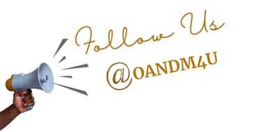 Georgia orientation and mobility specialist service provider follow us on all social media @oandm4u 