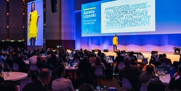 Aurelie Litynski Keynote Speaker on Positive Leadership and Emotional Intelligence