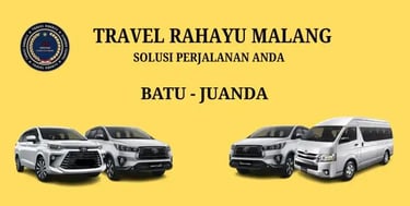 Layanan Travel Rahayu Malang rute Batu ke Juanda dengan mobil modern terbaru