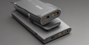 An array of modern tech gadgets displayed elegantly.