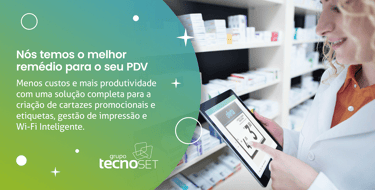 a woman in a lab coat holding a tablet computer