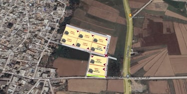 Eight Farms project Map