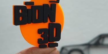 bion3d logo printed