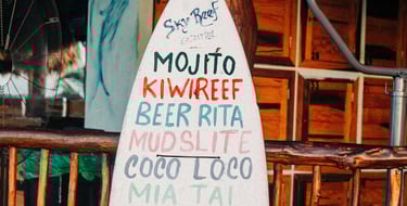 A Custom Cocktail Menu