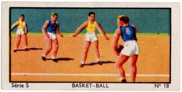 1933 Jacques Chocolat Les Sports Illustres Type 2 #18 Remise en jeu