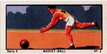 1933 Jacques Chocolat Les Sports Illustres Type 2 #3 Ballon