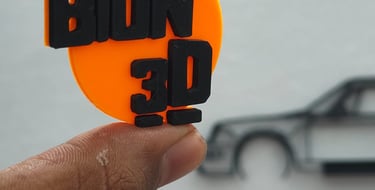 bion3d logo printed