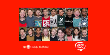 Image promotionnelle du projet BD D'ici de Radio-Canada