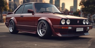 Detailed close-up of diecast model cars showcasing their shiny surfaces.