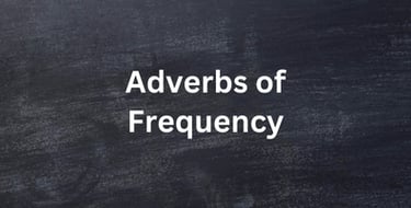 1st year middle school Unit 4 adverbs of frequency